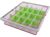 山崎産業(コンドル)/組合せ投薬箱セット 仕切セット ピンク/8-6749-03