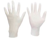 ミドリ安全/ニトリル使い捨て手袋 極薄 粉なし 白 M 100枚入