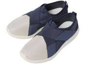 竹虎/リハビリ支援シューズII リハビリシューズ 24-8208-0102 ネイビー 23.0CM