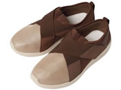 竹虎/リハビリ支援シューズII リハビリシューズ 24-8208-0401 ブラウン 26.0CM