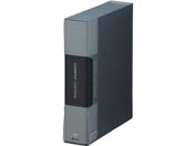 G)キングジム/クリアーファイル カラーベース クイント A4 100ポケット 黒