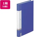 G)リヒトラブ/リクエスト クリヤーブック B4タテ 40ポケット 青 6冊