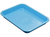 ���{�㗝���/PP�o�b�g No.4BL No.4 �v���X�`�b�N�g���[ 23-7220-12 313X247X41MM(�u���[)