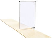 �s�񃉃C�g���^��/�򖗃K�[�h �V���o�[ 2�� ��600mm/2FL-CLAMP-S60