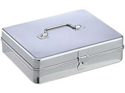 �Ћˈ�ȍH��/���ԕt�X�e�����X�o�b�g 3�� 3�� �g���[ 03-3125-03 270X210X70MM