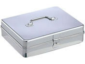 �Ћˈ�ȍH��/���ԕt�X�e�����X�o�b�g 4�� 4�� �g���[ 03-3125-04 300X240X70MM