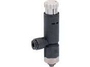 PISCO/レギュレータ プッシュロックタイプ エルボ RVCP4-M5