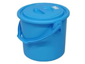 矢崎化工/ポリペール(蓋付) 24L ブルー/L-23