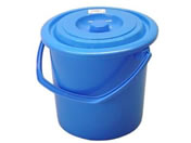 矢崎化工/ポリペール(蓋付) 8.5L ブルー/YP-8