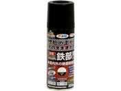アサヒペン/油性高耐久鉄部用スプレー 300ml ツヤ消し黒