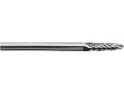 スーパー/スーパー超硬バー ロングシャンク オール超硬 砲弾型(ダブルカット)刃径3.0mm 軸径3.0mm 全長75/SB3A0175