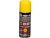 アサヒペン/油性高耐久鉄部用スプレー 300ml 黄色