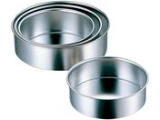 赤川器物製作所/AG 18-8 共底デコ缶 12cm