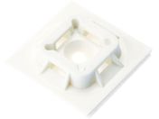 パンドウイット/マウントベース ゴム系粘着テープ付き 白 (100個入)/ABM100-A-C