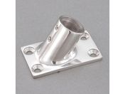 エスコ/25mm パイプ用アングルベース ステンレス製/EA951EW-153