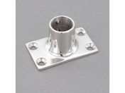 エスコ/25mm パイプ用アングルベース ステンレス製/EA951EW-154
