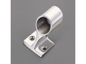 エスコ/25mm パイプ用ブラケット (ステンレス製・止め)/EA951EW-161