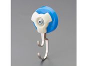 エスコ/マグネットフック スイベル式 ダブル φ58×26.5mm 11kg