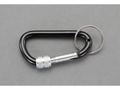 エスコ/カラビナフック 安全環付 81.3×7.3mm/EA638JG-121
