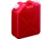 瑞穂/扁平缶 20L レッド ノズルなし/0207R