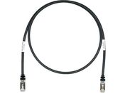 パンドウイット/CAT6A/CAT6 シールドパッチコード 6m 黒 STP6X6MBL/STP6X6MBL
