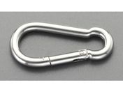 エスコ/スナップフック ステンレス製 160×13mm/EA638JP-19