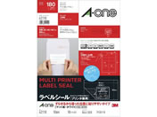 エーワン/ラベルシール プリンタ兼用 A4 四辺余白付 10面 18シート