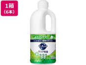 KAO/キュキュット クリア除菌 緑茶の香り つめかえ用1250mL 6個