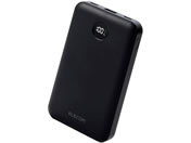 �G���R��/���o�C���o�b�e���[10000mAh�c�ʕ\�� ��/DE-C76-10000BK