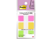 3M/ポストイット フィルムインデックス 厚口 40mm×18mm マルチカラー4