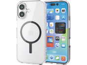 エレコム/iPhone17 ケース 磁力装着 ブラック/PM-A25AMAG02BK