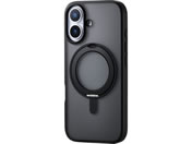 エレコム/iPhone17 ケース 磁力 スタンド ブラック/PM-A25AMAGSTBK