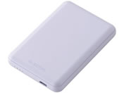 エレコム/モバイルバッテリー 5000mAh パープル/DE-C48-5000PU