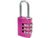 ABUS/ナンバー可変式南京錠 145-20 ピンク/145-20-PI