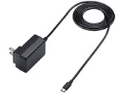 サンワサプライ/USB Type-Cケーブル一体型AC充電器/ACA-IP103BK