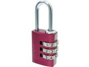 ABUS/ナンバー可変式南京錠 145-20 レッド/145-20-RE