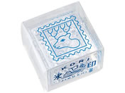 キングジム/透明スタンプ 氷印 (シカ)/CLS22-007