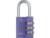 ABUS/ナンバー可変式南京錠 145-30 パープル/145-30-PU