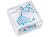 キングジム/透明スタンプ 氷印 (コ-ギ-)/CLS33-010