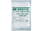 TRUSCO/業務用ポリ袋 厚み0.05×150L (5枚入)/A-0150