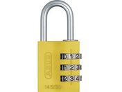 ABUS/ナンバー可変式南京錠 145-30 イエロー/145-30-YE