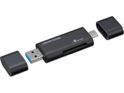 �O���[���n�E�X �J�[�h���[�_�[ SD microSD�Ή� GH-CRACA-BK