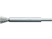 LESSMANN/軸付エンド型ブラシ 鋼線0.3 Φ10/458161