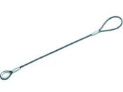 TRUSCO ワイヤロープスリング Bタイプ アルミロック 12mm×1m