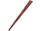 EBM/積層 箸 天丸先角 朱面 全長230mm/6983290