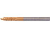スーパー/スーパー超硬バー チタンコーティング ポイント型(ダブルカット)刃径3.0mm 軸径3.0mm/SBT4A03
