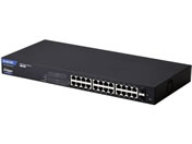 エレコム/スイッチングハブ LAN ハブ 24ポート Giga/EHB-SG2C24F-PL