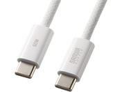 サンワサプライ/USB Type-Cシリコンメッシュケーブル 2m/KU-CCP60SM20W
