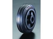エスコ/車輪 ラバータイヤ PPリム ローラーベアリング 140×37mm