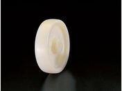 エスコ/車輪 ナイロン 白 100×37mm/EA986MD-100